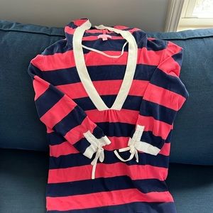 Adorable Lilly Pulitzer hooded sweater